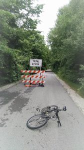 Bike on a Trail