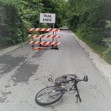 Bike on a Trail